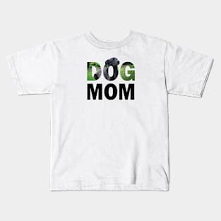 Dog mom - labrador oil painting word art Kids T-Shirt